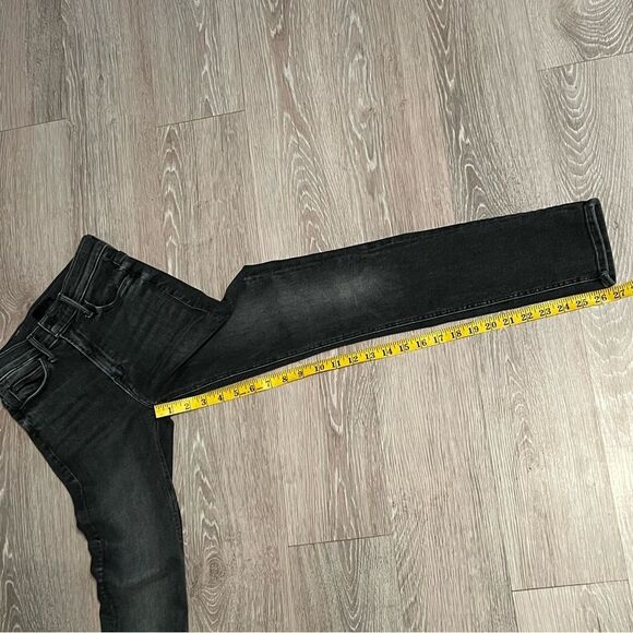 MOTHER Women's Straight Leg Jeans - Dark Blue - Picture 16 of 16